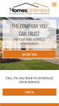 Mobile Screenshot of homesunlimitedco.com